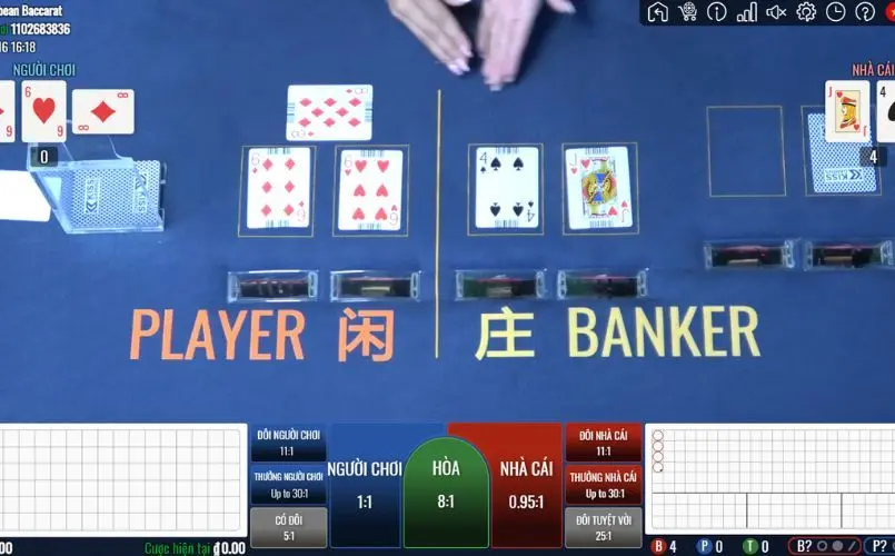 Cách chơi Casino Baccarat Online Net88 hiệu quả